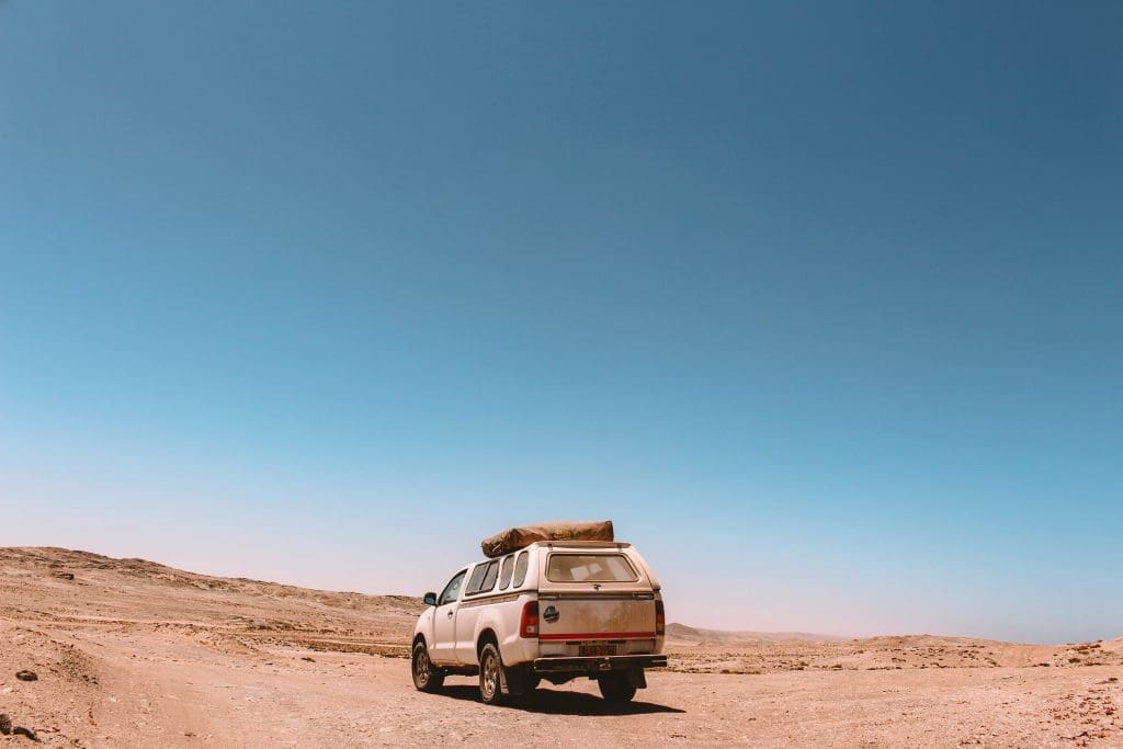Rijden in Namibië | Driving in Namibia | The Orange Backpack