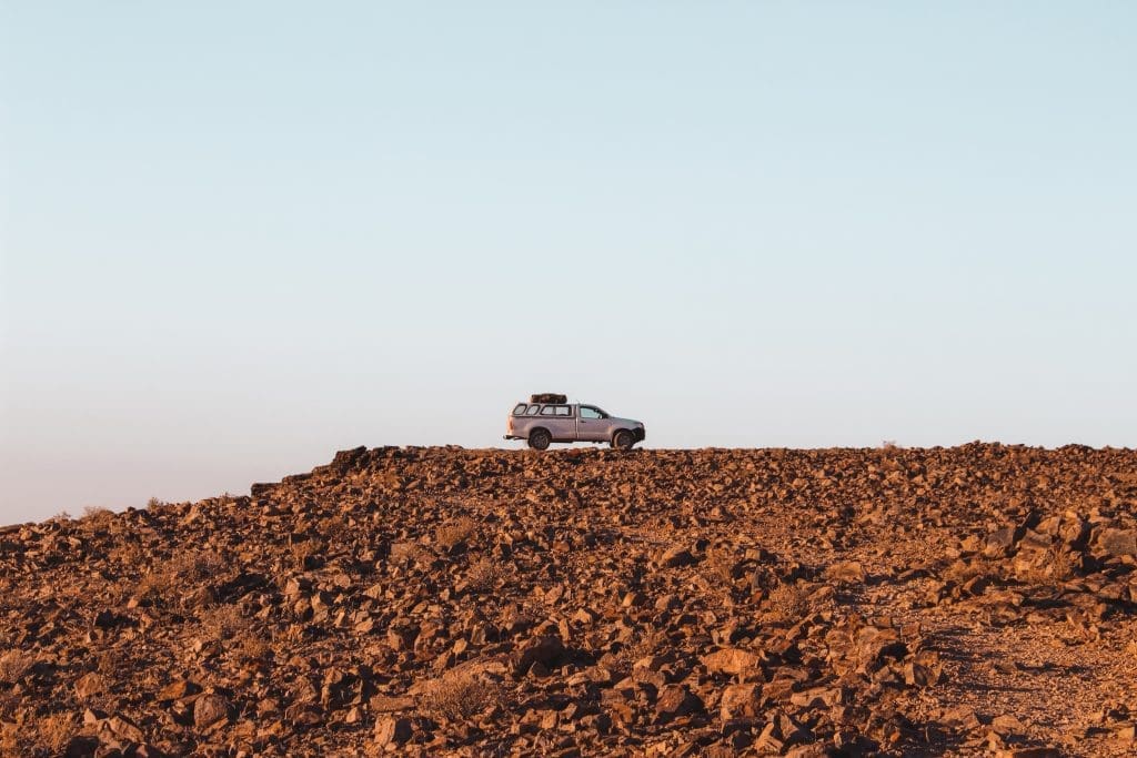Rijden in Namibië | Driving in Namibia | The Orange Backpack