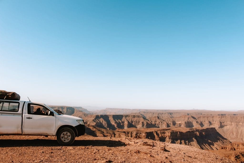 Rijden in Namibië | Driving in Namibia | The Orange Backpack