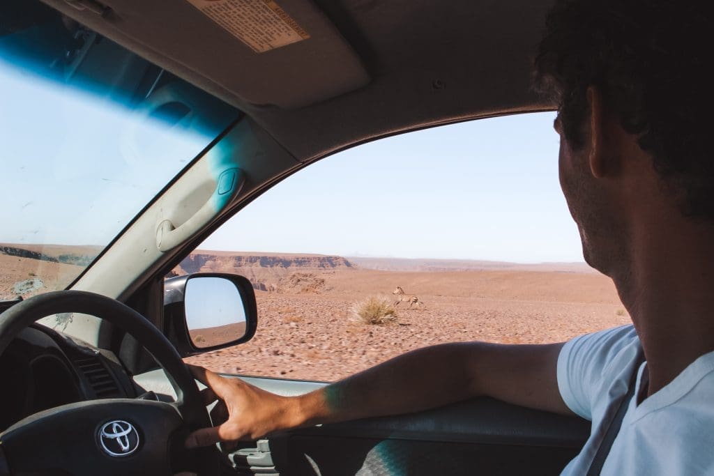 Rijden in Namibië | Driving in Namibia | The Orange Backpack