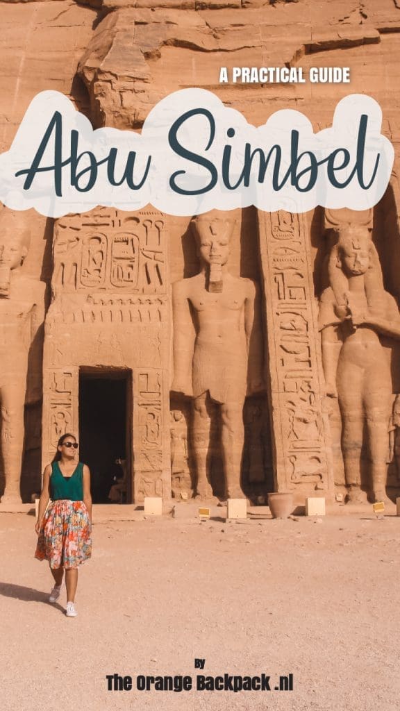 Rock temple Abu Simbel in Egypt The Orange Backpack