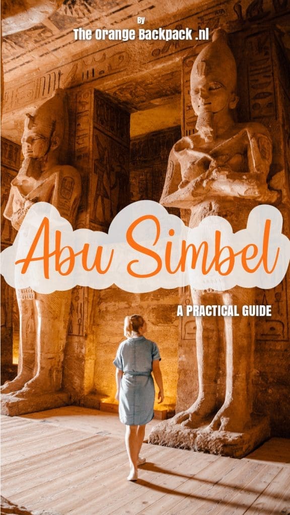 Rock temple Abu Simbel in Egypt The Orange Backpack