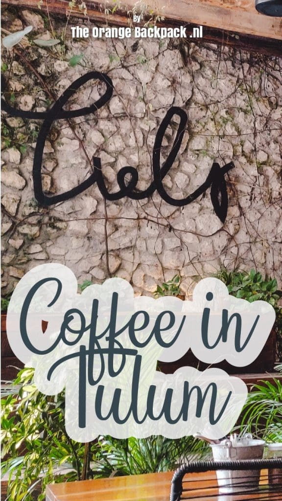 Coffee in Tulum Yucatan Mexico by The Orange Backpack