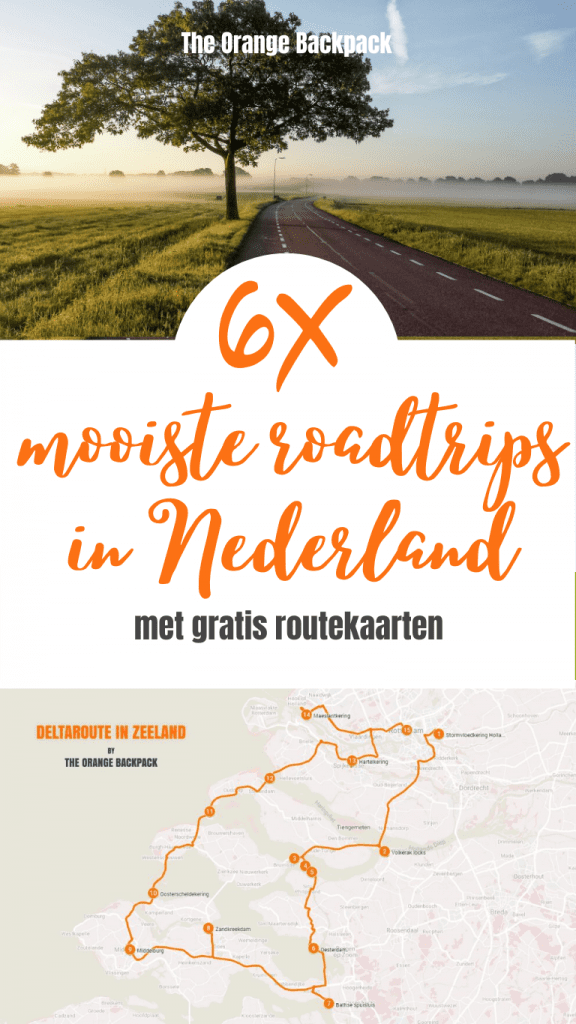 Mooiste roadtrips in Nederland inclusief routekaarten