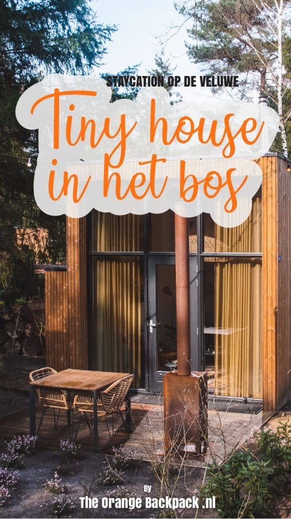 Tiny house in forest Veluwe