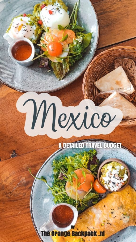 Travel budget Mexico The Orange Backpack