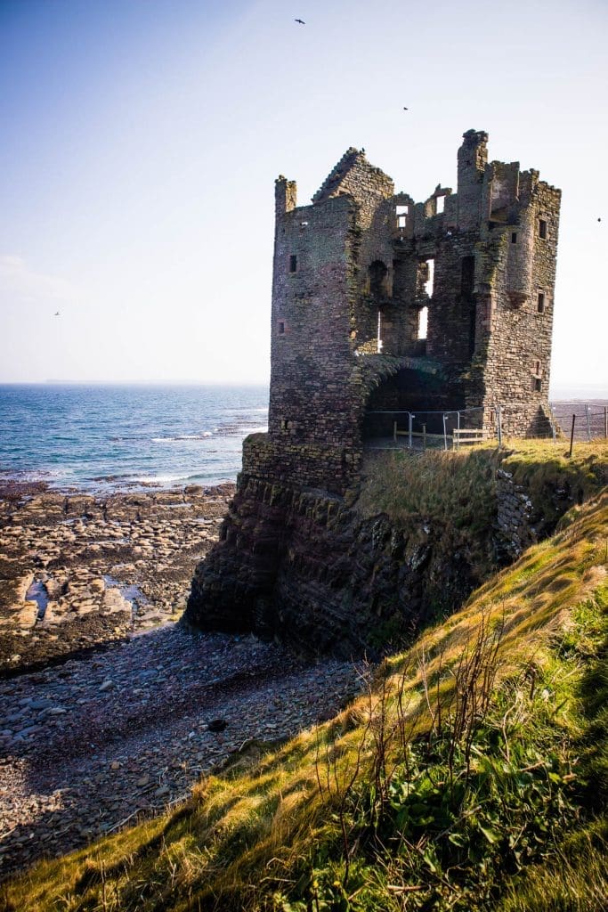 Europe Road Trip Scotland Old Keiss Castle - Photo by Kathi Kamleitner, Watch Me See