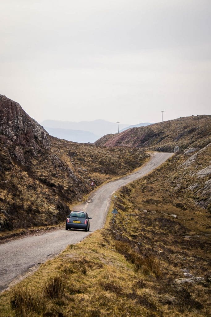 Europe Road Trip Scotland Road near Torridon 3 - Photo by Kathi Kamleitner, Watch Me See