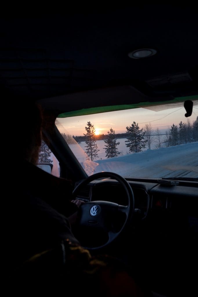 Europe road trip Lapland Finland