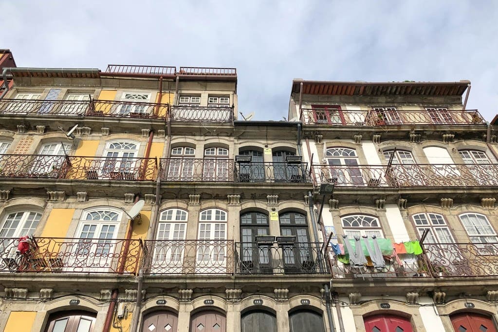 Road trip Europe buildings-of-porto-portugal
