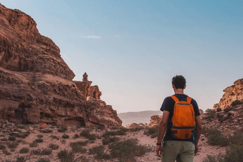 Petra Monastery backdoor | Jordan | Jordanië | The Orange Backpack