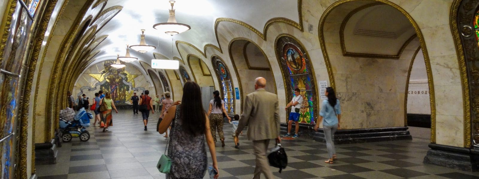 The underground palaces of the Moscow metro