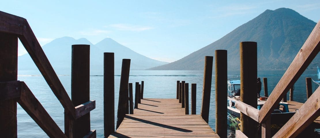 San Marcos La Laguna, hippie village on Lake Atitlan