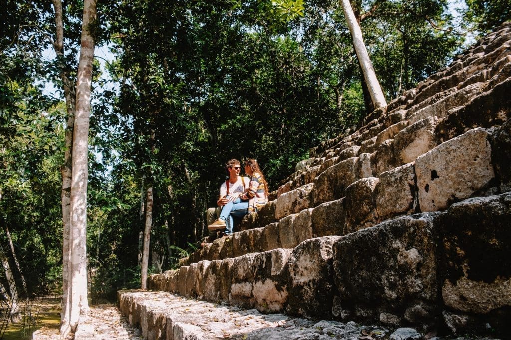 Calakmul in Yucatan, Mexico | Maya tempels | The Orange Backpack