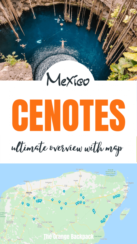 all cenotes in Mexico