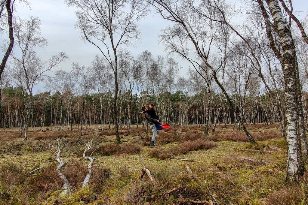 Zwerfhut De Wije Werelt | trekkershut Veluwe | Staycation | The Orange Backpack