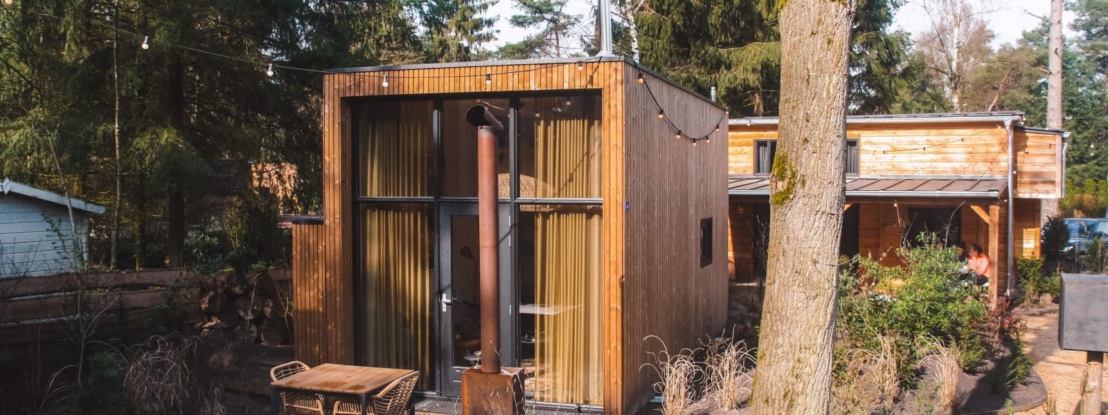 Overnachten in een tiny house op Droomparken