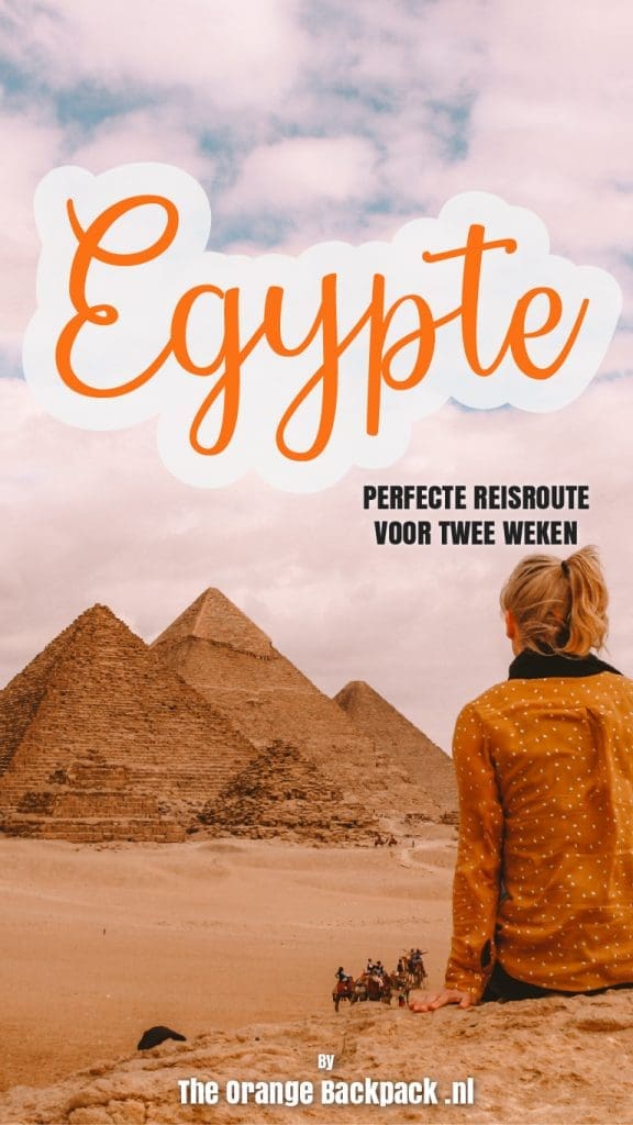 Ultieme reisroute Egypte door The Orange Backpack