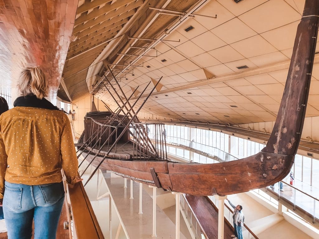 Khufu's Boat | Pyramids of Giza | pyramids of Giza | Egypt | Egypt | The Orange Backpack