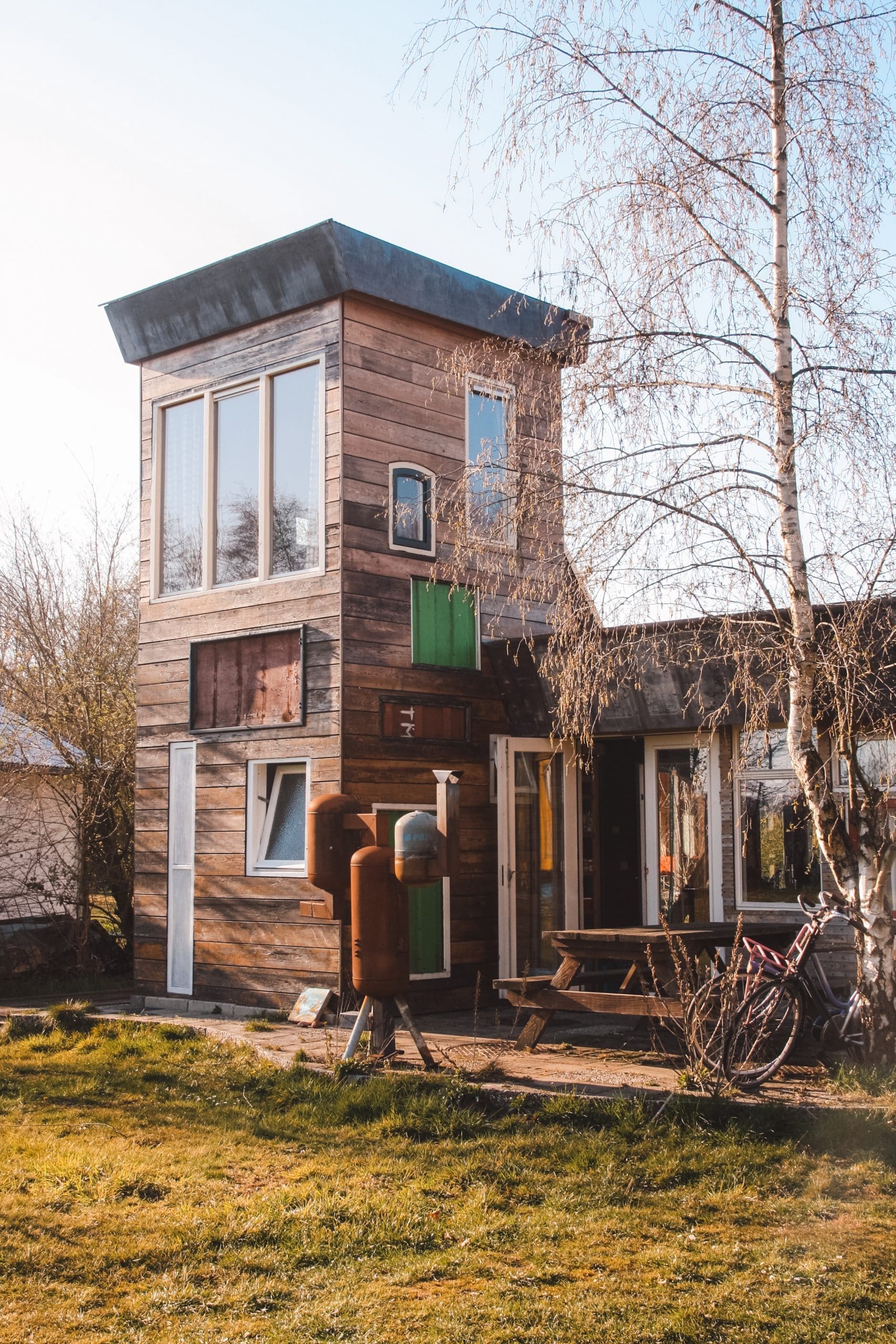 Camping BuitenLand | Uniek overnachten | Tiny houses Drenthe | The Orange Backpack