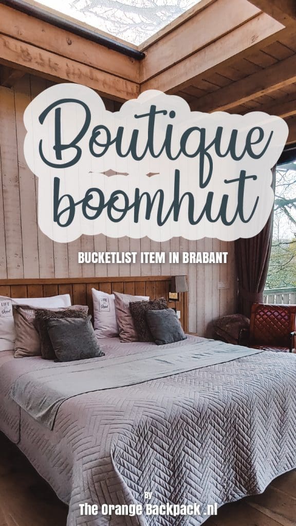 Boutique boomhut in Brabant