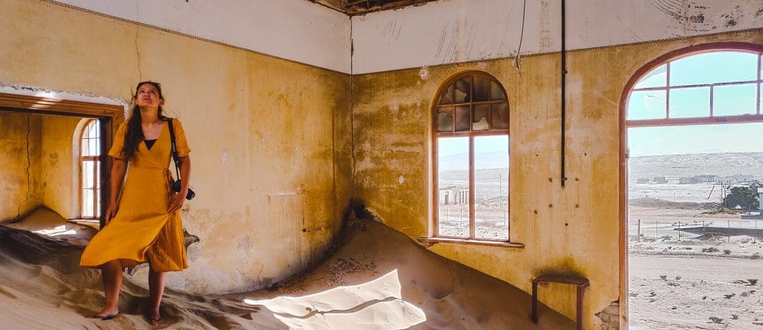 Ghost town Kolmanskop in Namibia
