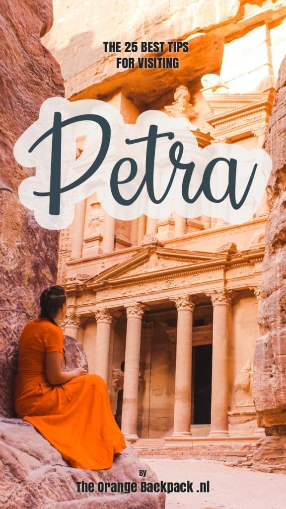 Petra in Jordanië tips met kaart