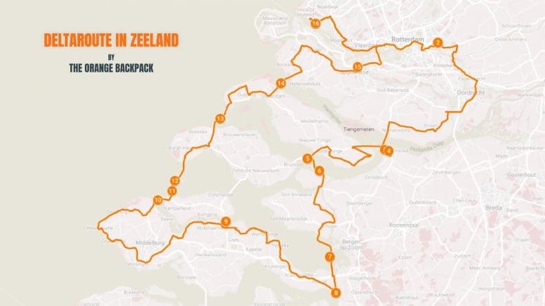 Deltaroute - Nederlandse roadtrip