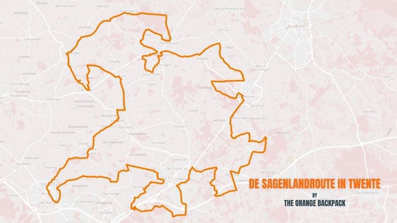De Sagenlandroute in Twente van de ANWB | roadtrip in Nederland