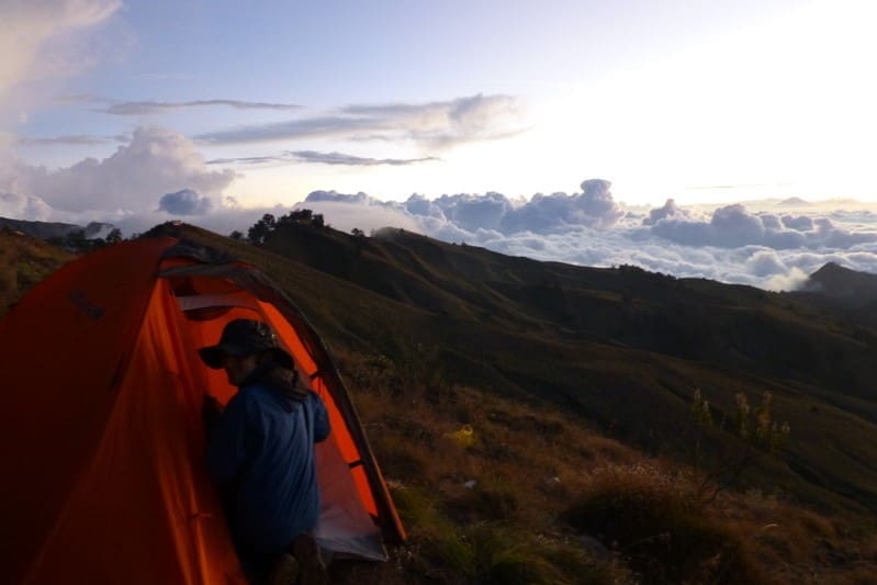Rinjani volcano in Indonesia | Best volcanoes to hike around the world