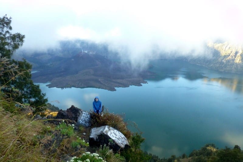 Rinjani volcano in Indonesia | Best volcanoes to hike around the world