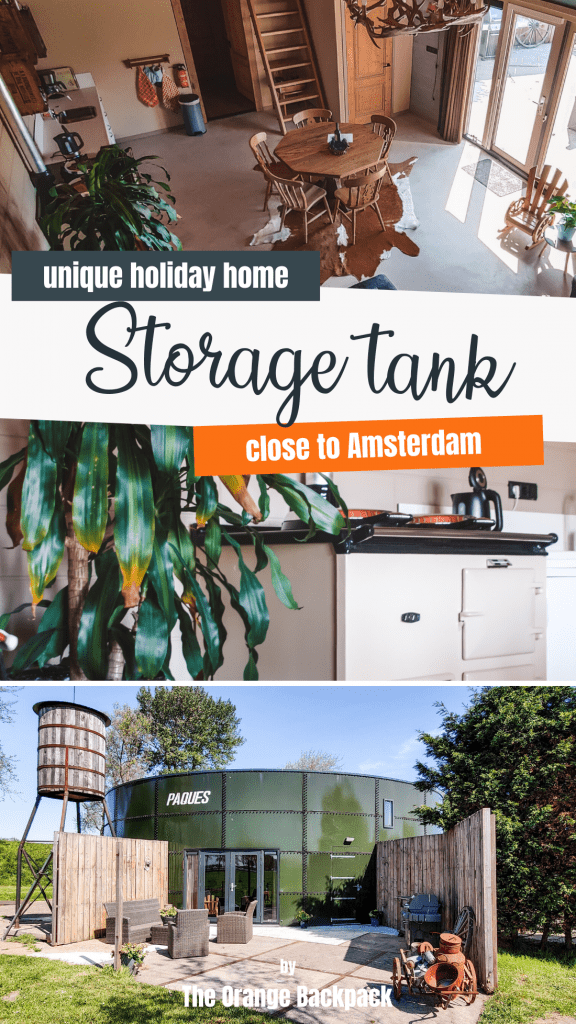 Storage tank close to Amsterdam unique place to stay in the Netherlands