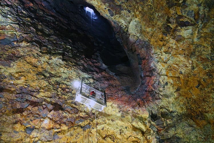 Thrihnukagigur in Iceland Inside the Volcano