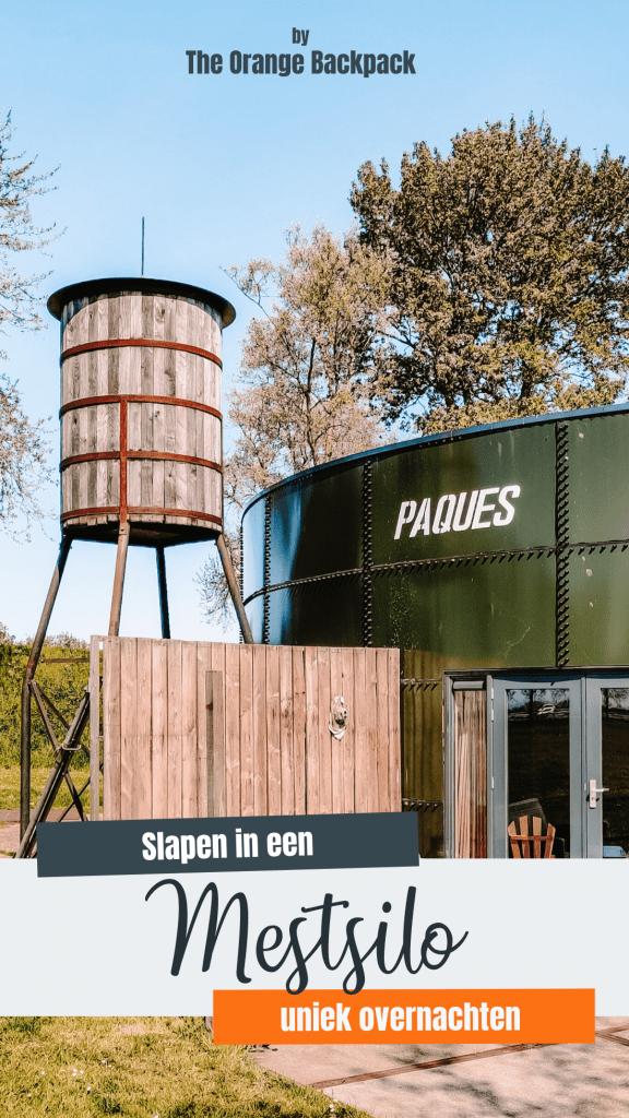 Uniek overnachten in Mestsilo Akersloot