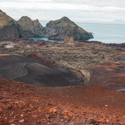 Vulkaan Vestmannaeyjar IJsland | Westmann Islands | Road trip Iceland