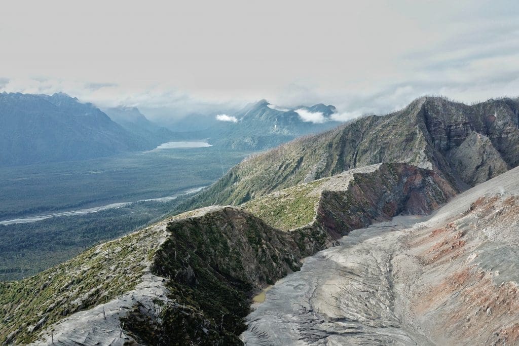Volcan Chaiten in Chile | Best volcanoes to hike around the world