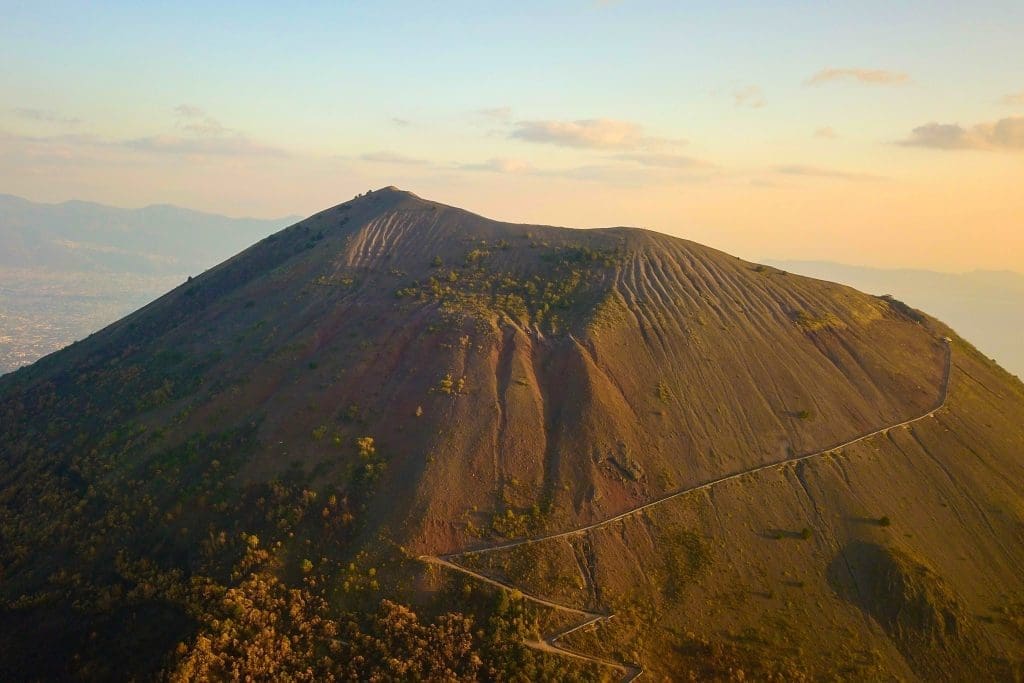 Volcano Vesuvius in Italy