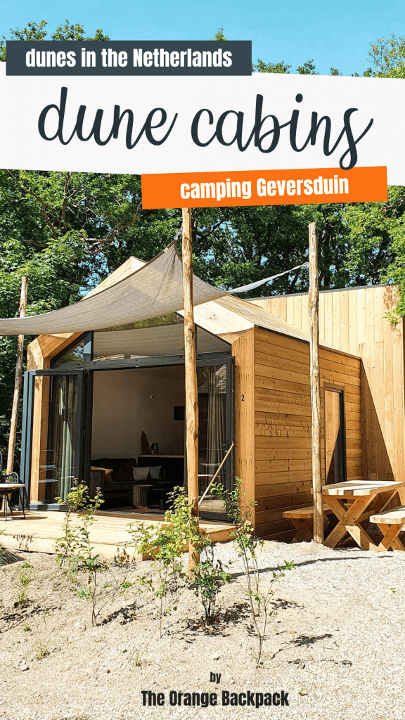 Geversduin dune cabins holiday homes close to Amsterdam Netherlands