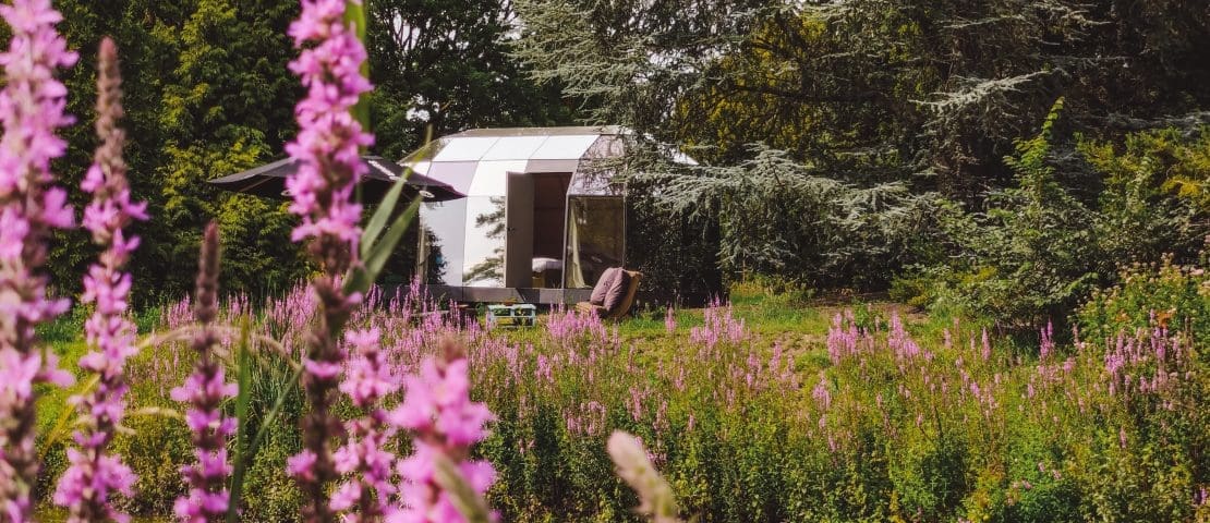 Unique Tortiga cabins at Park van Beervelde in Belgium