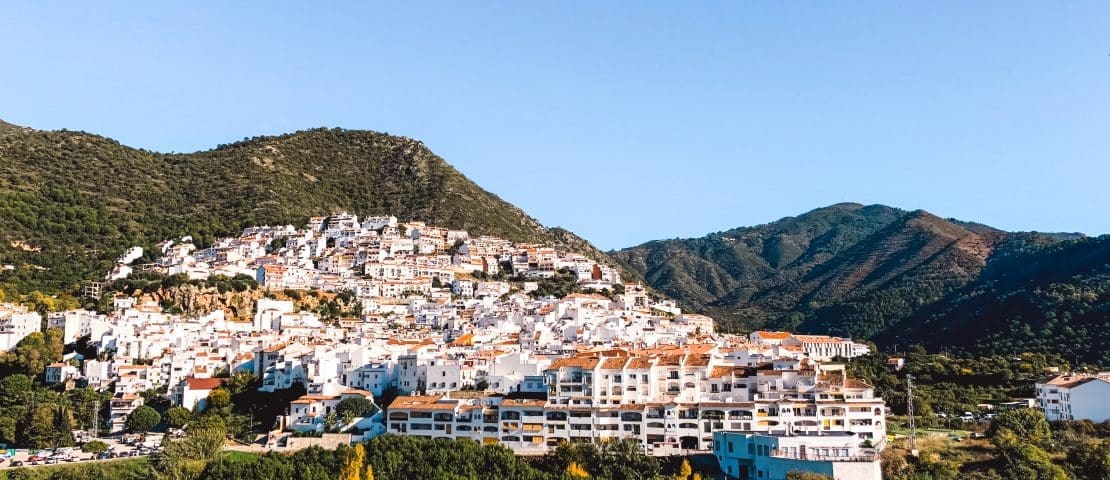 Ojén in Spain, white-washed hidden gem in Andalusia