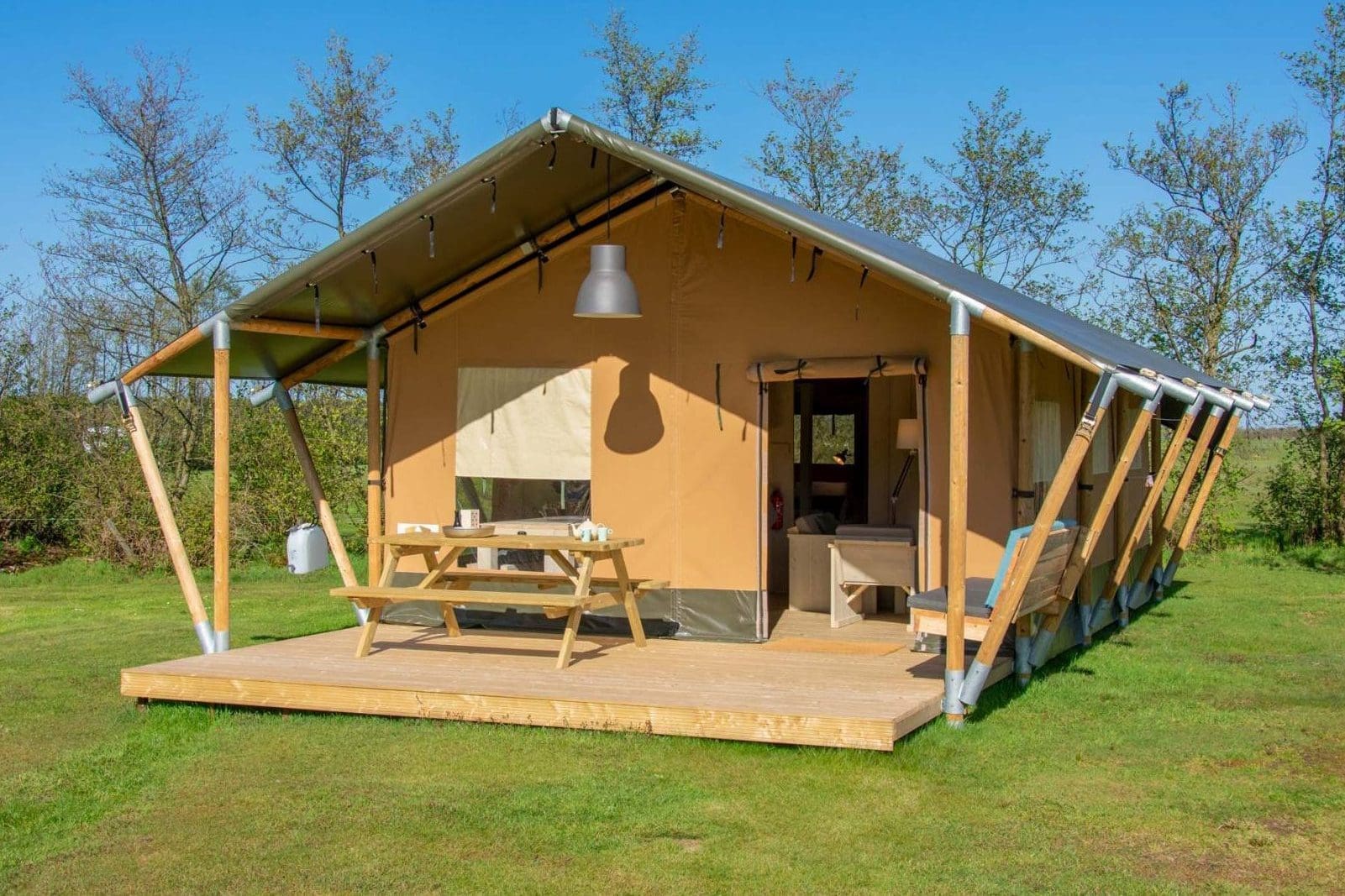 Glamping Safaritent Camping De Kooi