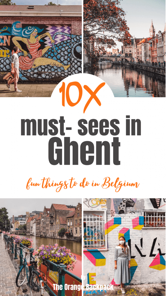best things to do in Ghent in Belgium street art in Ghent