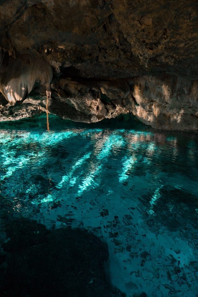 cenotes in yucatan mexico map