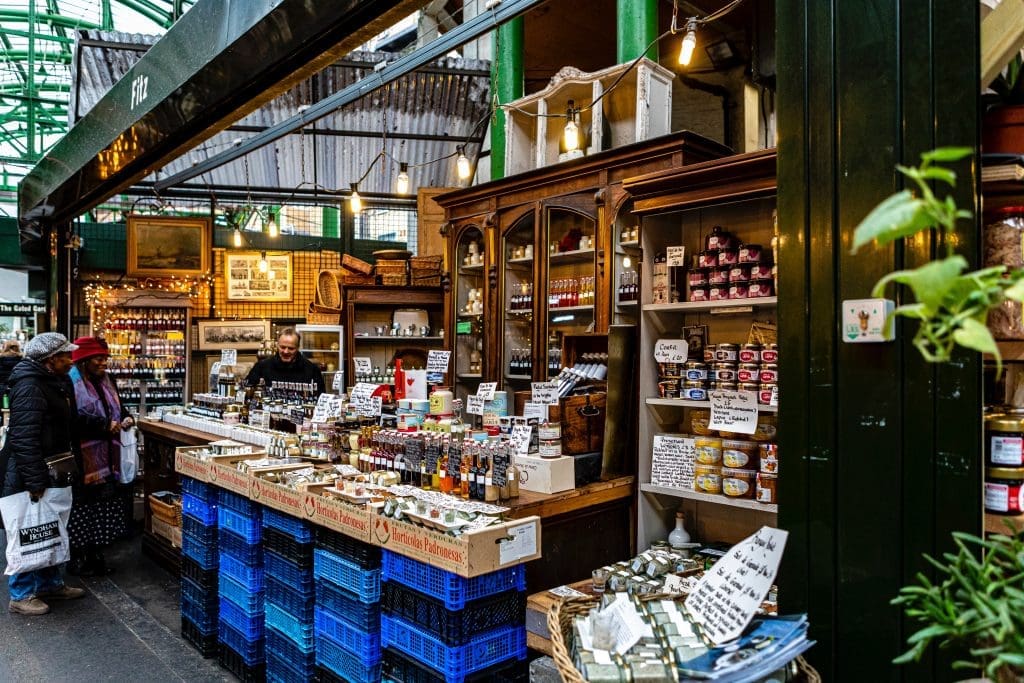 Borough Market Food markt Londen
