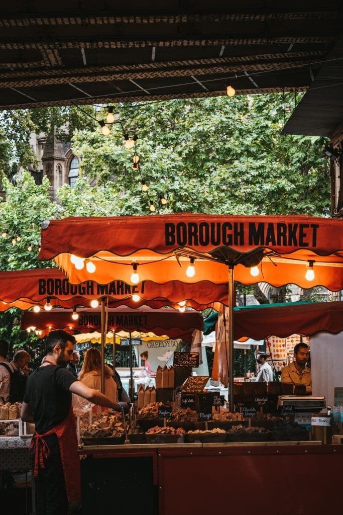 Borough Market Food markt Londen