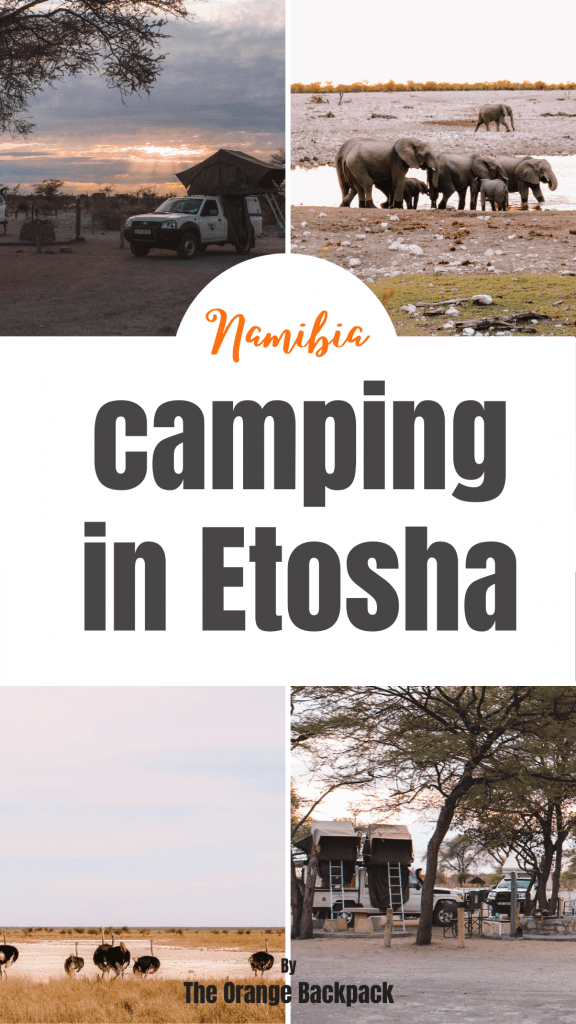 camping in Etosha Namibia