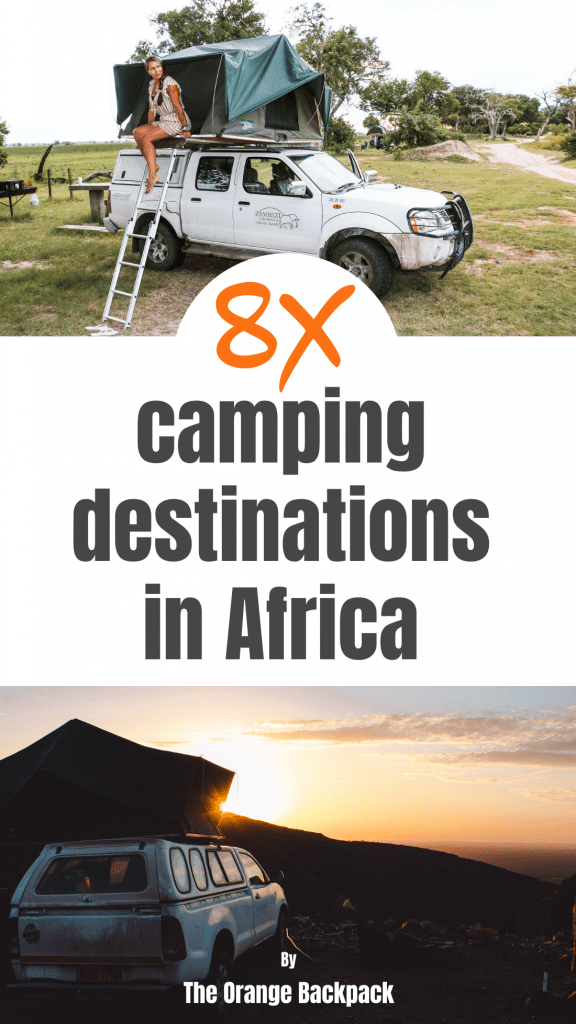 Camping in Africa destinations