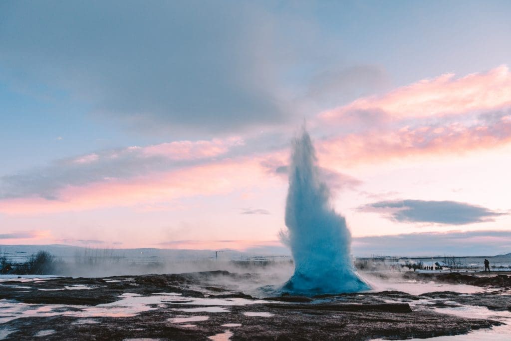 Geisers IJsland Geysir Strokkur Haukaladur | Iceland geysers