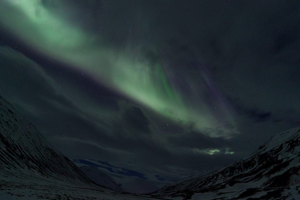 Ijsland noorderlicht