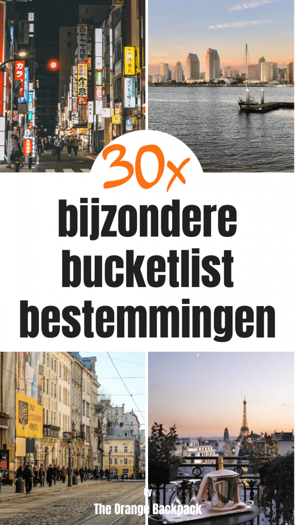 Bucketlist reizen mooiste plekken op aarde